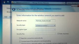 Connecting Windows 7 to WPA2 Enterprise [upl. by Crocker]