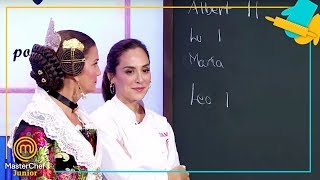 TAMARA FALCÓ ¡Profesora de geografía en prácticas  MasterChef Junior 7 [upl. by Kata581]