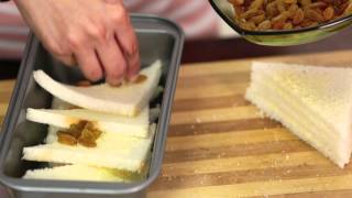 Bread Pudding  Easy 3 step recipe [upl. by Madeleine]