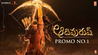 Adipurush Official Promo Telugu Prabhas  Kriti Sanon  Saif Ali Khan  Om Raut  Bhushan Kumar [upl. by Sew601]