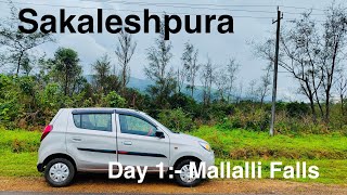 Sakaleshpur  Weekend Trip From Bangalore 24  Ep0103  Mallalli Falls  Bisle Ghat Road  Hassan [upl. by Goodrich425]