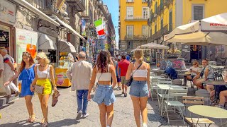 Naples Italy 🇮🇹  July 2024  4K 60fps HDR Walking Tour [upl. by Mandeville966]