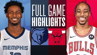 GRIZZLIES at BULLS  FULL GAME HIGHLIGHTS  January 20 2024 [upl. by Tymothy192]