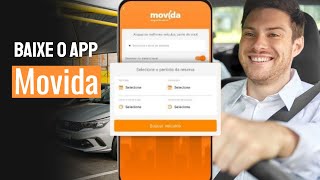 Movida Aluguel de Carro  Como Baixar e Usar o App Movida no Celular [upl. by Junie913]