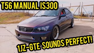 1JZGTE swapped Lexus IS300 with a Grannas T56 makes all the right sounds 1jzgte is300 [upl. by Lifton]