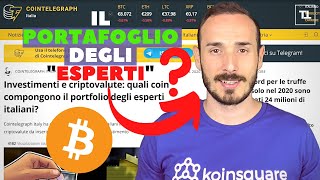 Il CRYPTO PORTAFOGLIO degli ESPERTI  italiani [upl. by Lorac671]