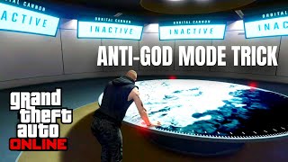 Troll GOD MODE Users With this Simple ORBITAL CANNON Trick  GTA Online [upl. by Turley854]