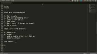 reStructuredText made easy in SublimeText [upl. by Zampardi]