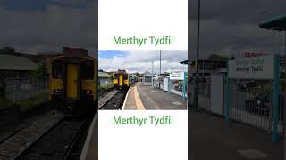 Most Used Station in Every Welsh County 20222023 Shorts [upl. by Ssirk]