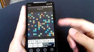 Android Game Review WORDFEUD [upl. by Bird]