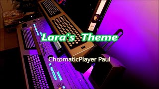 Laras Theme Somewhere My love  Keyboard chromatic [upl. by Jeremie82]