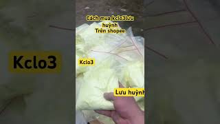 Kclo3  lưu huỳnh  natri  nhũ nhôm [upl. by Haronid]