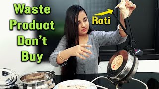 roti maker  How to use Roti Maker  How to make roti in Roti Maker  roti maker review [upl. by Anidualc462]