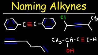 Naming Alkynes  IUPAC Nomenclature amp Common Names [upl. by Dyanna838]