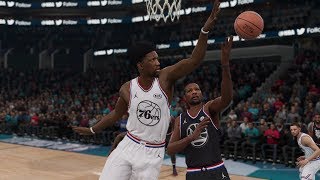 2019 NBA All Star Game – Team LeBron vs Team Giannis NBA Live 19 All Star Game Full Game Sim [upl. by Balling]