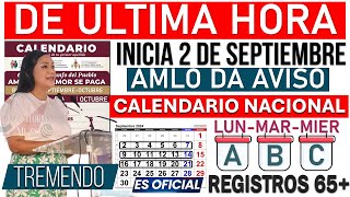 📢DEPÓSITO BANCARIO 🎁HACE 1 MINUTO 📆 Adultos Mayores 🔔CLAUDIA DA AVISO ✅ segundo piso 4T [upl. by Anaele738]