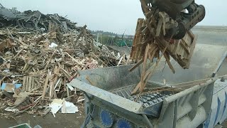 Amazing Dangerous Wood Chipper Machines Working Fastest Powerful Tree Shredder Machines [upl. by Saville]