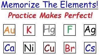 How To Memorize The Periodic Table Through Practice [upl. by Emlin]