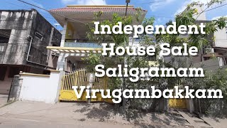 Independent house for sale in VirugambakkamNear SaliGramam Call now for more details 📱99520 42240 [upl. by Afas412]