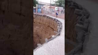 Massive Sinkhole in Africa [upl. by Odnarb60]