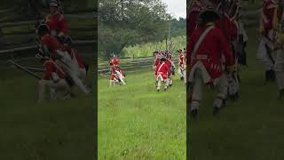 Battle at Rebels and Redcoats history revolutionarywar redcoat [upl. by Elamor348]