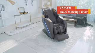 A600 Blue  New generation of massage chair iRest [upl. by Nuahsar565]