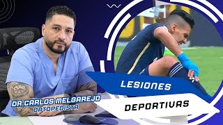 Lesiones deportivas El Dr Melgarejo advierte sobre riesgos y cuidados [upl. by Htebzil]