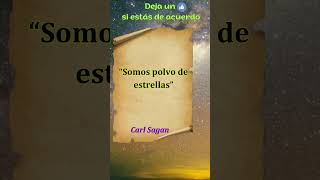 Frases sabios de Carl Sagan 1 frases estoicismo sabiduría citas [upl. by Amaryllis]