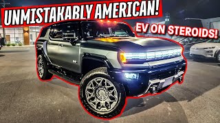 The GMC HUMMER EV SUV is the ULTIMATE OFFROAD ELECTRIC SUV 25 INSANE FEATURES [upl. by Greeson]