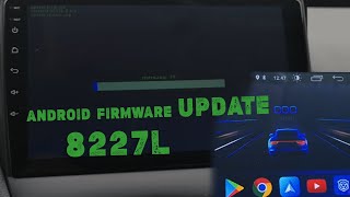 Android auto firmware latest UPDATE  8227L Junsun [upl. by Herzel]