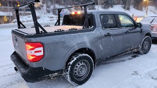 Ford Maverick AWD Park City Snowstorm [upl. by Ttevy]