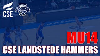 17122023 CSELandstede Hammers MU14  BS Leiden MU14 [upl. by Erdnad]