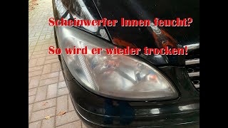 Scheinwerfer innen feucht Diesen Trick solltet Ihr kennen [upl. by Eirrej594]