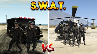 GTA 5 SWAT VS GTA 4 NOOSE  WHICH IS BEST [upl. by Moorefield]