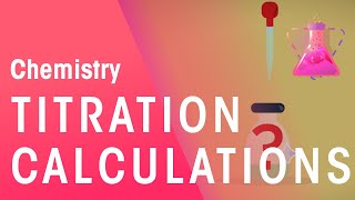 How To Do Titration Calculations  Chemical Calculations  Chemistry  FuseSchool [upl. by Etta301]