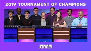 2019 Tournament of Champions Quarterfinals Recap  JEOPARDY [upl. by Enaud433]