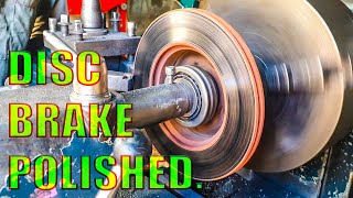 Polished brake rotors  Remove Rust On Brake Discs Rotors [upl. by Pretrice824]