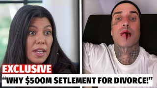 Kourtney Kardashians 500M Divorce Settlement Demand from Travis Barker [upl. by Llemart]