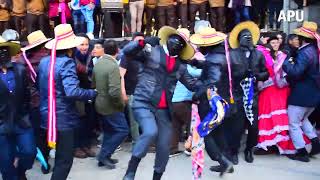 Baile de la Negrería huancavelicanaAlba de la Fiesta de los Negritos [upl. by Araec]