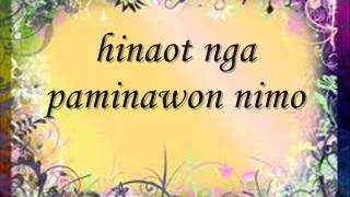 DANCE WITH MY FATHER by Jasper Jay BISAYA VERSION with lyrics [upl. by Kirimia]