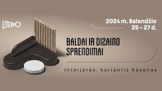 BALDAI IR DIZAINO SPRENDIMAI [upl. by Arri]