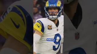 Matthew Stafford over Derek Carr every day of the week and twice on Thursday night rams shorts [upl. by Ashla622]