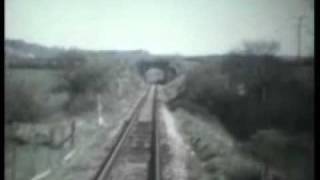 Bridport to Maiden Newton by train in 1975 [upl. by Ahcorb]