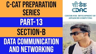 CCAT Preparation  Part13  SectionB  DCN  CDAC Entrance Exam [upl. by Ailedroc]