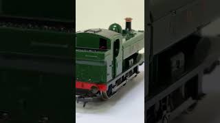 Hornby Pannier Tank Engine  GWR Class 57xx steam engine  OO Scale from 1972 with smoke effect [upl. by Nitsid]