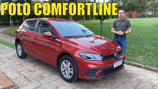 Avaliação Volkswagen Polo Comfortline 2023  Versão automática mais barata [upl. by Livia589]