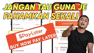 Benda korang Kena Tahu Tentang Shopee S Paylater versi 2024BeliBarang Bayar Kemudian [upl. by Anuska]