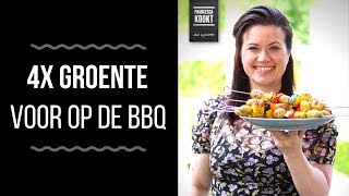 4x Heerlijke barbecue groente recepten  Francesca Kookt [upl. by Eenaffit]