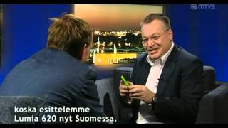 Nokias Stephen Elop throwns an iPhone [upl. by Vasti]