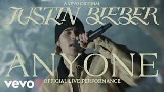 Justin Bieber  Anyone Official Live Performance  Vevo [upl. by Bernie]